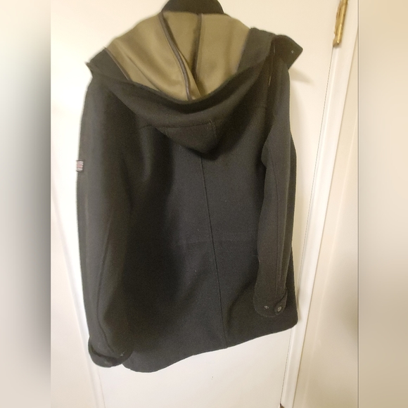 Ben Sherman men's winter jacket with hood size large - Picture 4 of 5